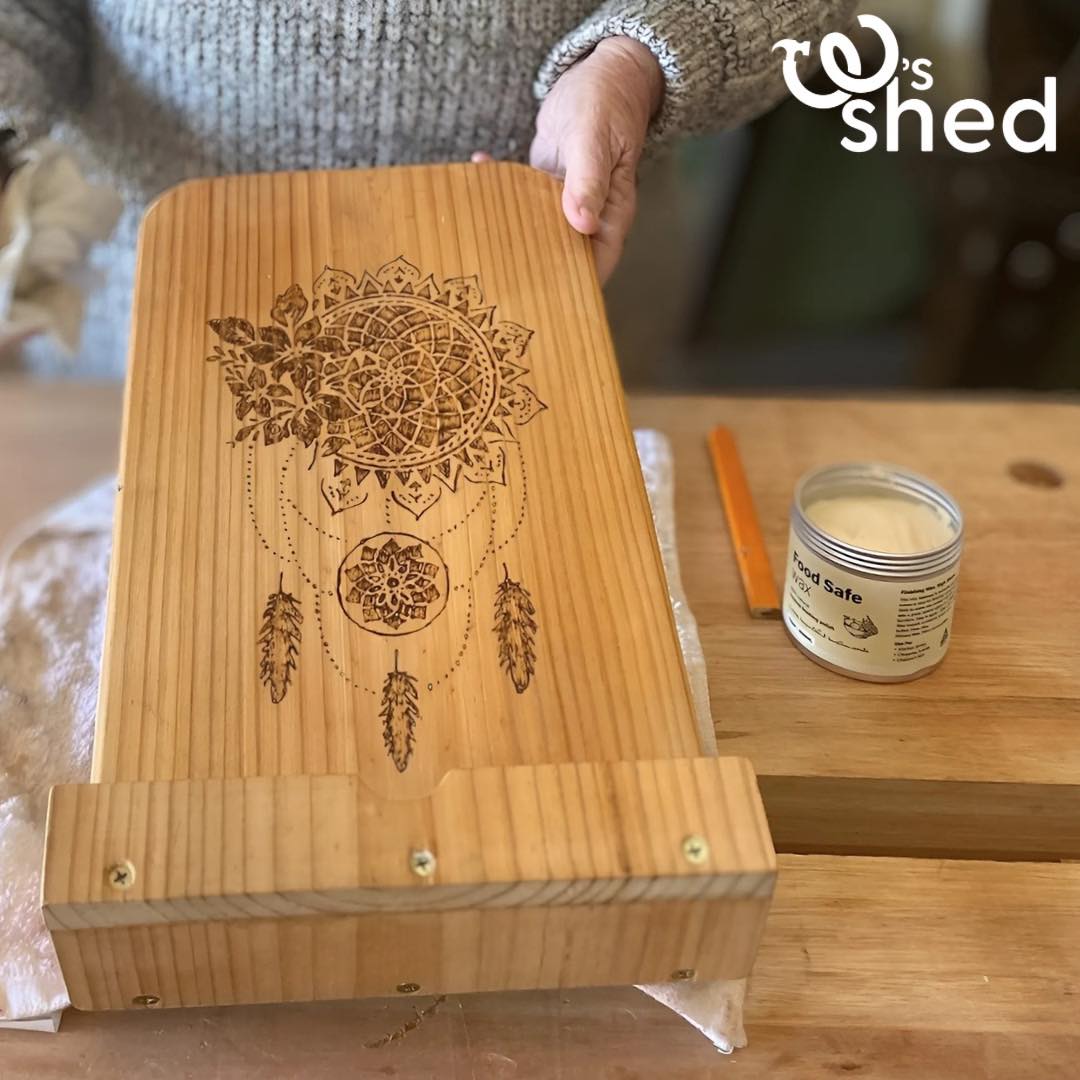 Pyrography Art | Women’s Shed Canberra
