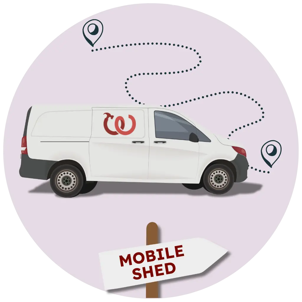 Mobile Shed Service Deposit